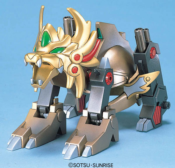 GUNDAM - BB167 Kijin Daisyougun Siryuhou "Kirahagane Gok." - Zestaw modelarski