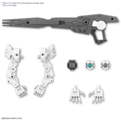 30MM - 1/144 Zestaw części opcjonalnych 11 (duże działo/ramię) - Zestaw modelarski