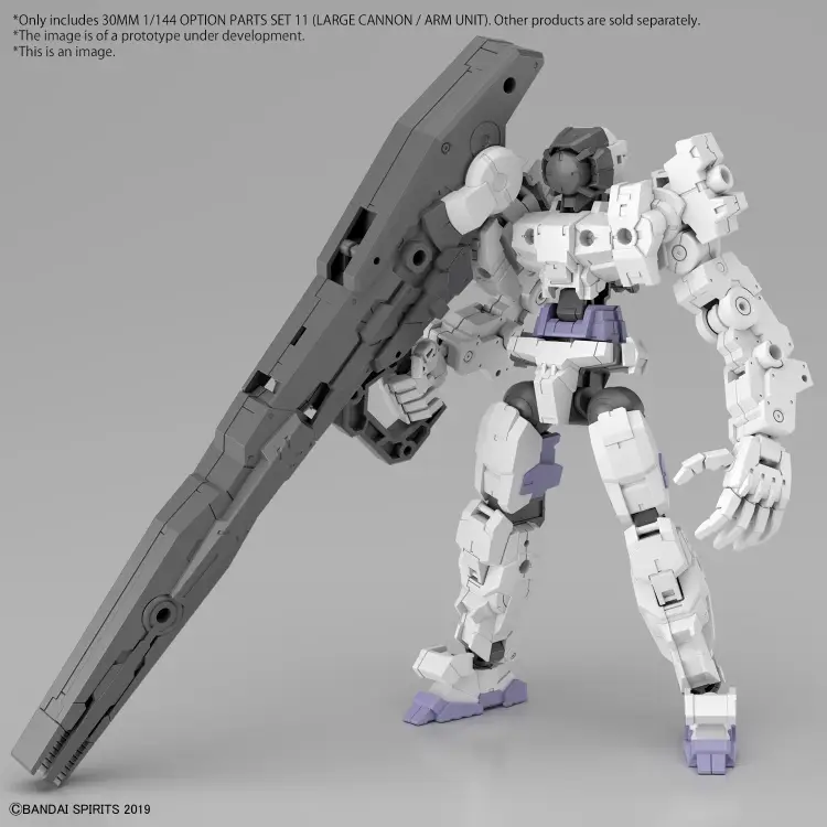 30MM - 1/144 Zestaw części opcjonalnych 11 (duże działo/ramię) - Zestaw modelarski
