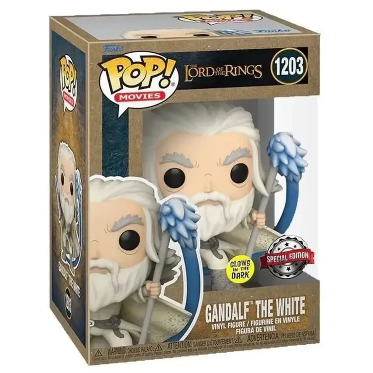 Gandalf The White GITD  - Lord Of the Rings - Funko POP #1203