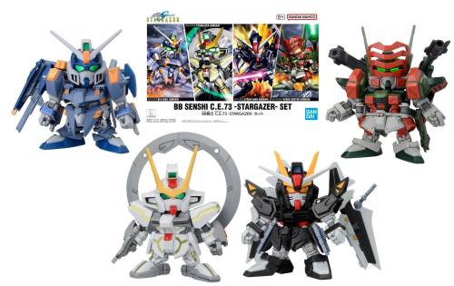 GUNDAM - BB Senshi C.E.73 Stargazer Set - Zestaw modelarski