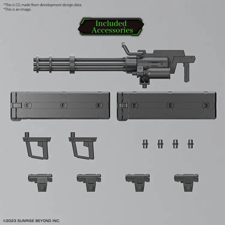 AMAIM -HG 1/72 AMAIM Wojownik na granicy Zestaw broni 8 - Zestaw modelarski