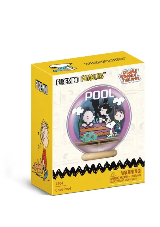 PEANUTS - Cool Pool - Drewniany zestaw modelarski Globe Theater