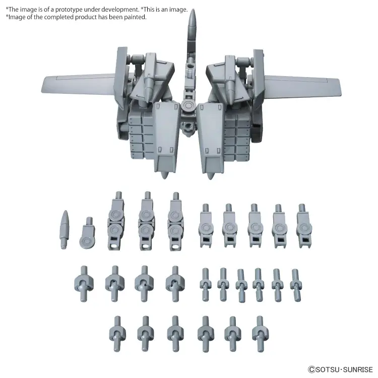 GUNDAM - Zestaw części opcjonalnych Gunpla 08 (Ramiona Balldena) - Zestaw modelarski