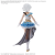 THE IDOLMASTER-30MS Option Body Parts Beyond the blue sky 1 - Zestaw modelarski