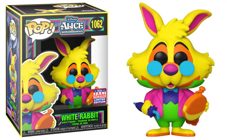 Funko POP! White Rabbit - Blacklight - Alice in Wonderland Blacklight #1068