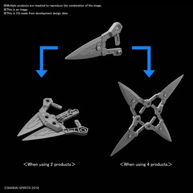 30MM - 30MM 1/144 Opcja broni 1 dla Rabiot - Zestaw modelarski