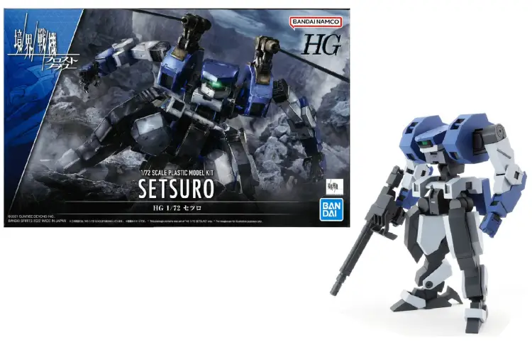 GUNDAM - 1/72 HG Setsuro - Zestaw modelarski