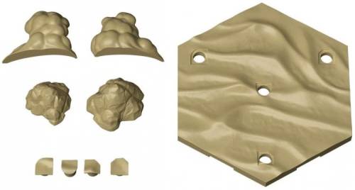 GUNDAM - Customize Scene Base 02 Desert Version - Zestaw modelarski