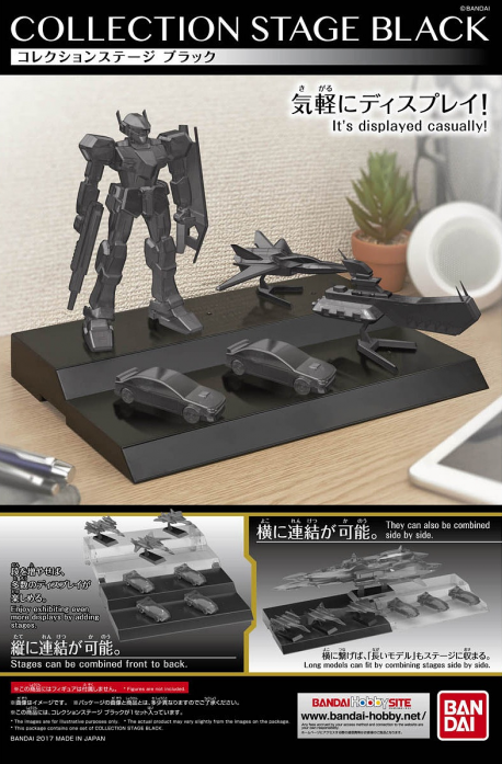 GUNDAM - Zestaw modelarski - COLLECTION STAGE BLACK
