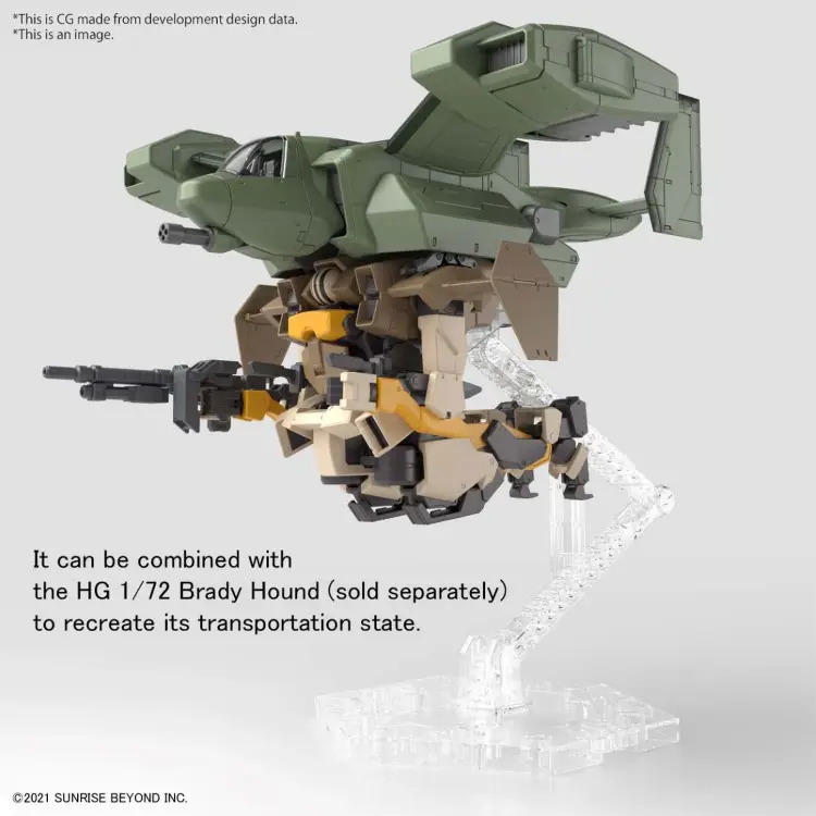 GUNDAM - HG 1/72 V-33 Stork Carrier - Zestaw modelarski