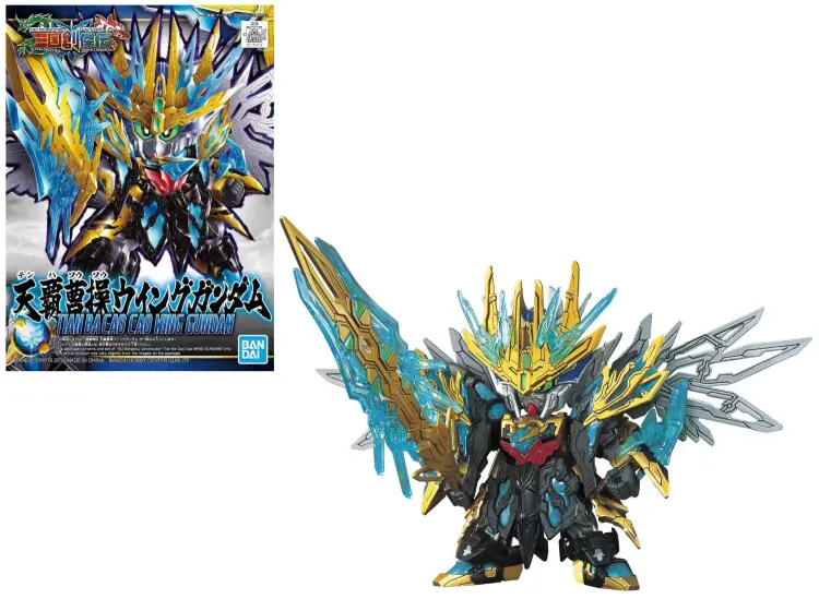 GUNDAM - Zestaw modelarski - SD Sangoku Sokets Tien Ba Cao Cao Wing G - 8,5 cm