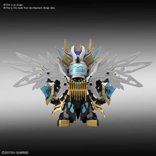 GUNDAM - Zestaw modelarski - SD Sangoku Sokets Tien Ba Cao Cao Wing G - 8,5 cm