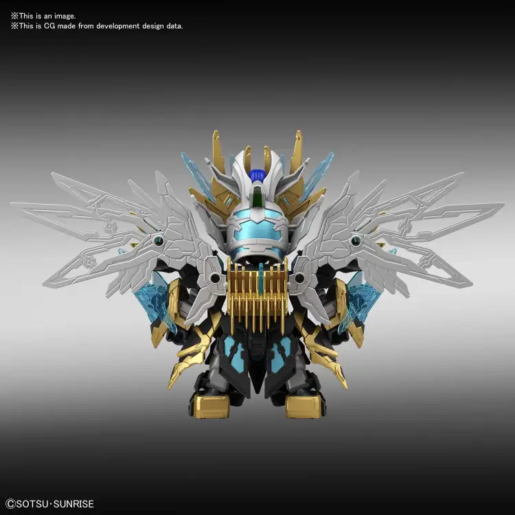 GUNDAM - Zestaw modelarski - SD Sangoku Sokets Tien Ba Cao Cao Wing G - 8,5 cm