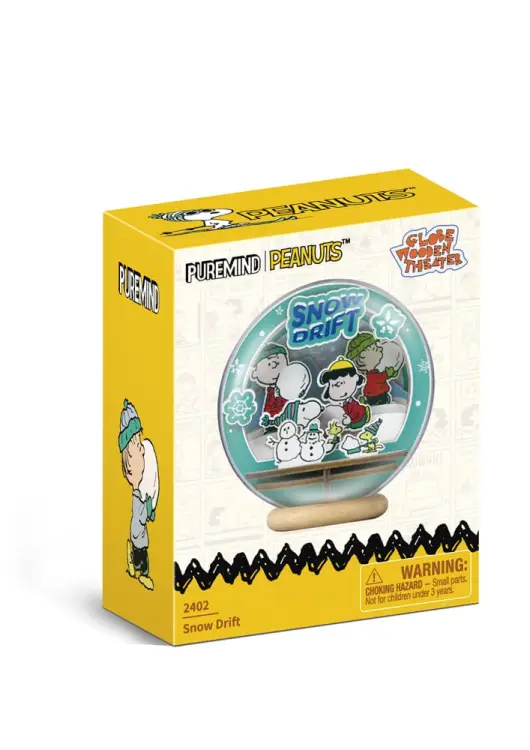 PEANUTS - Śnieżna zaspa - drewniany model Teatru Globe