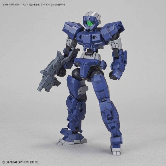 GUNDAM - 30MM 1/144 eEXM-17 Alto Flight Type Navy - Zestaw modelarski