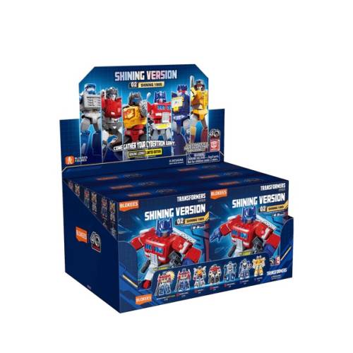 TRANSFORMERS - Shining Version 02 - Zestaw modelarski Blokees Display 6 szt.