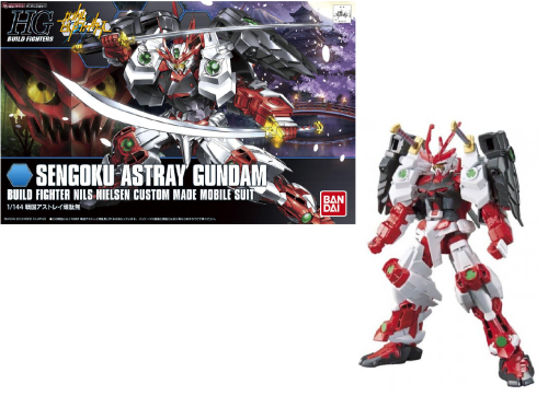 GUNDAM - HGBF Sengoku Astray Gundam 1/144 - Zestaw modelarski