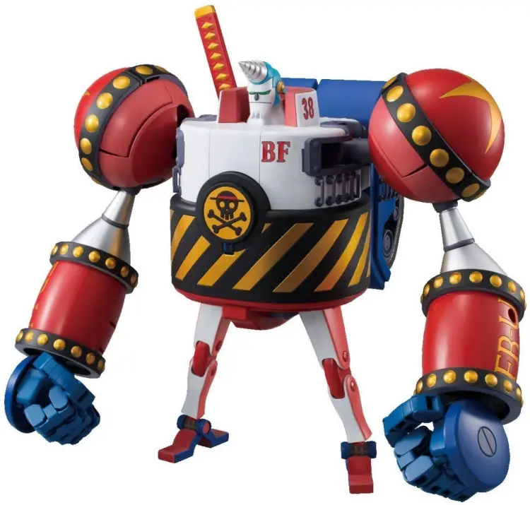 ONE PIECE - Zestaw modelarski - Generał Franky - 25 CM