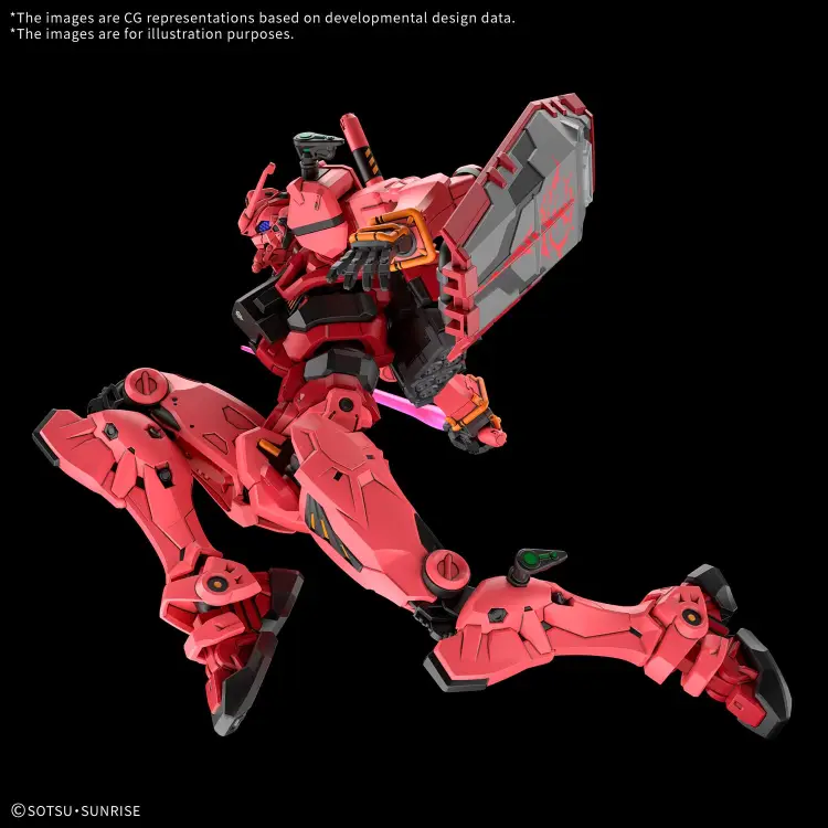 GUNDAM - HG 1/144 Red Gundam - Zestaw modelarski GQuuuuuuX Series