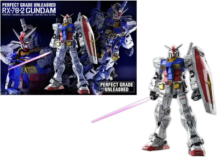 GUNDAM - PG 1/60 Gundam RX-78-2 Unleashed - Zestaw modelarski