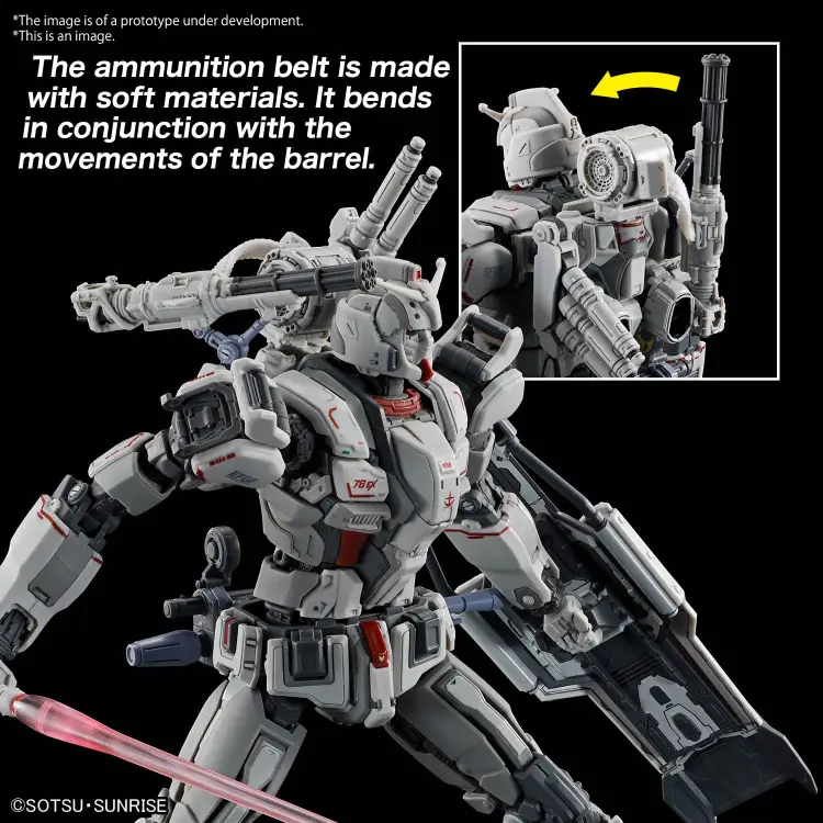 GUNDAM - HG 1/144 Gundam EX (RFV) - Zestaw modelarski
