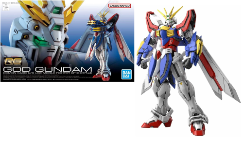 GUNDAM - RG 1/144 God Gundam - Zestaw modelarski