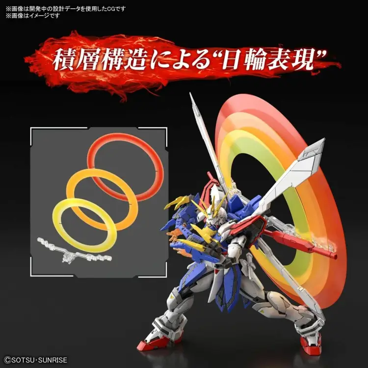 GUNDAM - RG 1/144 God Gundam - Zestaw modelarski
