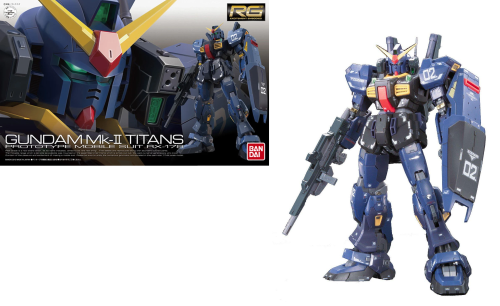GUNDAM - RG 1/144 RX-178 Gundam MK-II Titans - Zestaw modelarski