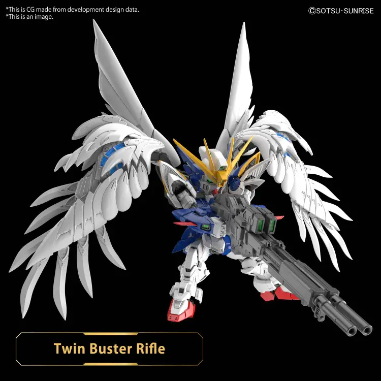GUNDAM - MGSD Wing Gundam Zero EW - Zestaw modelarski