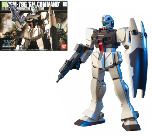 GUNDAM - HGUC 1/144 RGM-79G GM Command - Zestaw modelarski