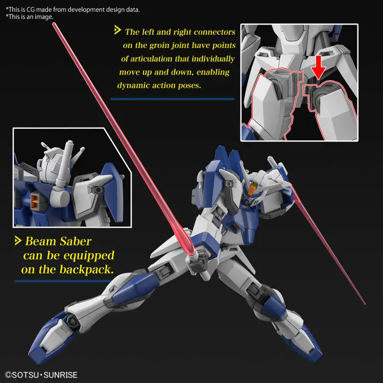 GUNDAM SEED FREEDOM - HG 1/144 Duel Blitz Gundam - Zestaw modelarski