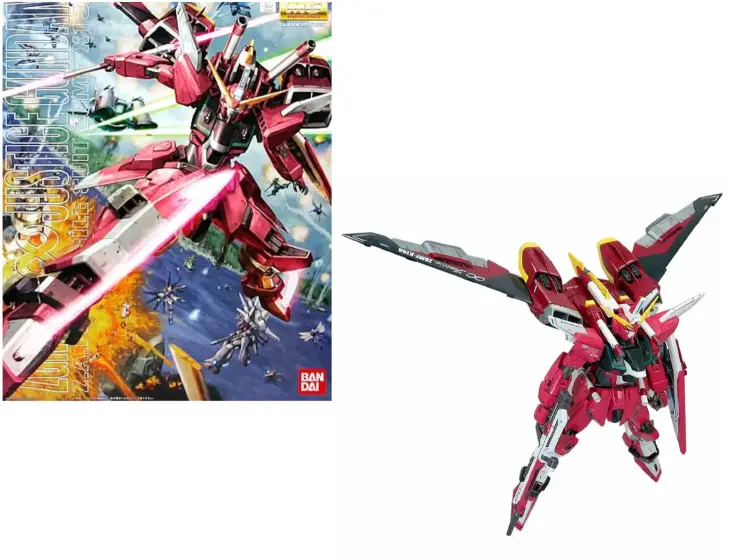 GUNDAM - MG 1/100 ZGMF-X19A Infinite Justice Gundam - Zestaw modelarski