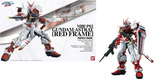 GUNDAM - Perfect Grade - Astray Red Frame 1/60 - Zestaw modelarski