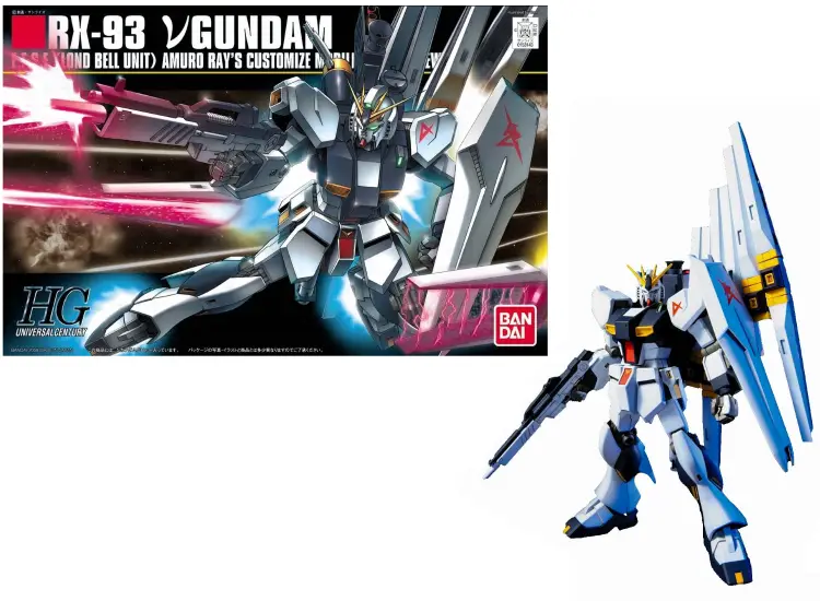 GUNDAM - HGUC 1/144 RX-93 vGundam - Zestaw modelarski