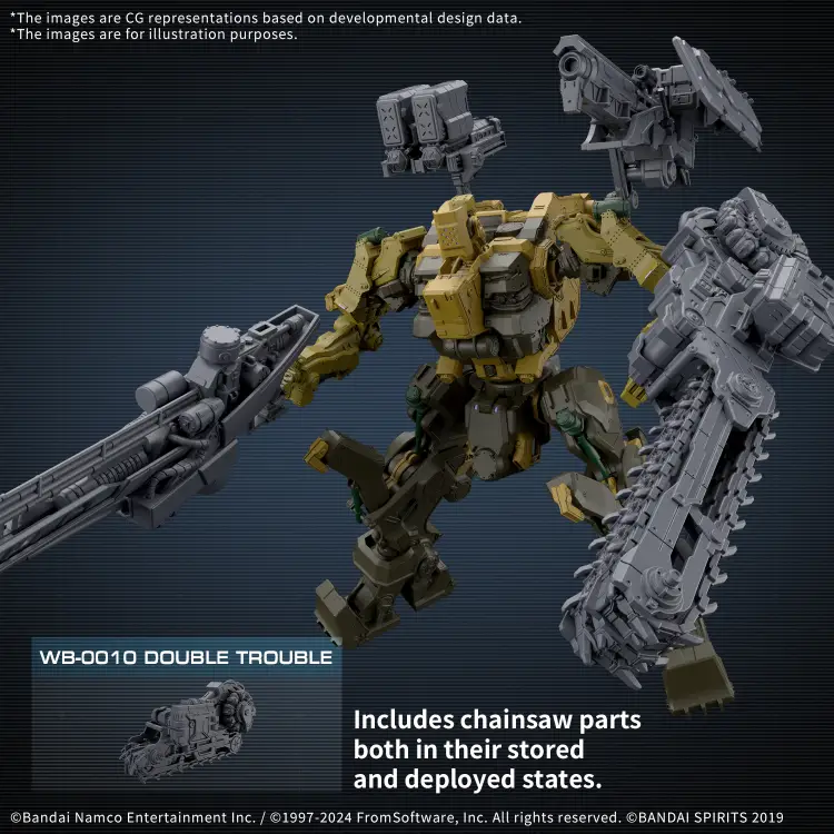 ARMORED CORE VI - CC-3000 Wrecker Milk Tooth - Zestaw modelarski