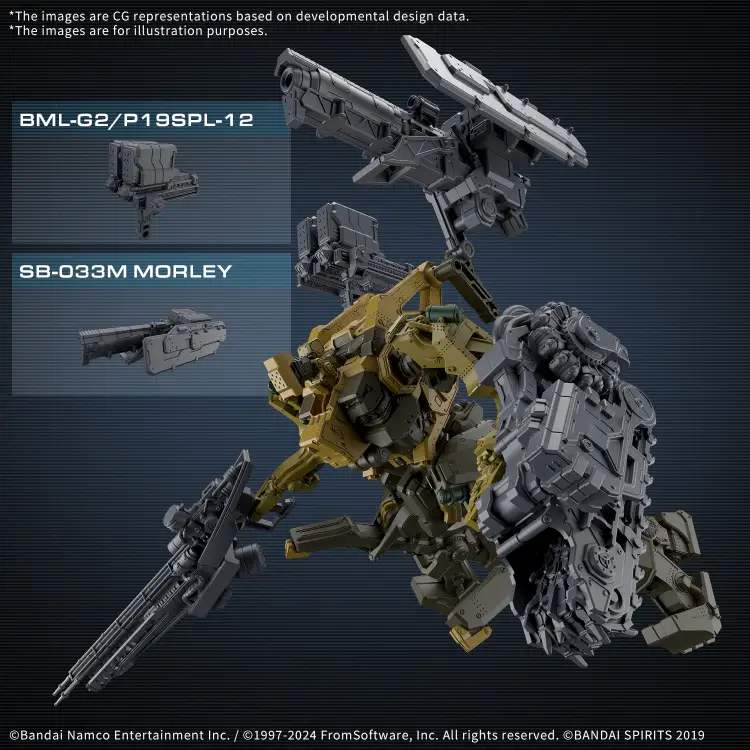 ARMORED CORE VI - CC-3000 Wrecker Milk Tooth - Zestaw modelarski