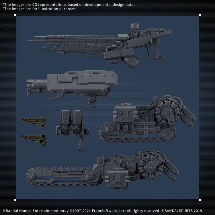 ARMORED CORE VI - CC-3000 Wrecker Milk Tooth - Zestaw modelarski