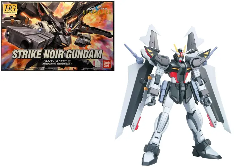 GUNDAM - HG Strike Noir Gundam 1/144 - Zestaw modelarski