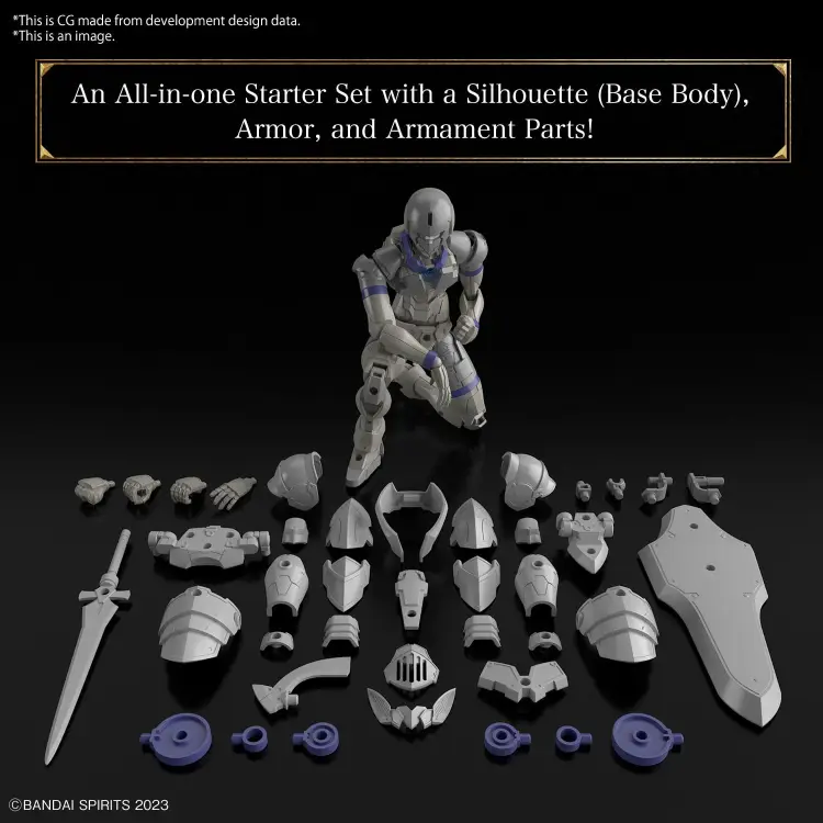 30MF - Liber Knight - Zestaw modelarski