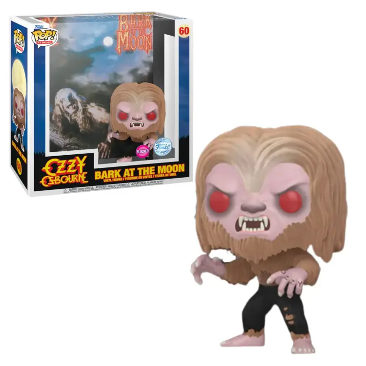 Funko POP! Albums: Ozzy Osbourne - Back at the Moon (Flocked) #60