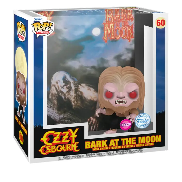 Funko POP! Albums: Ozzy Osbourne - Back at the Moon (Flocked) #60