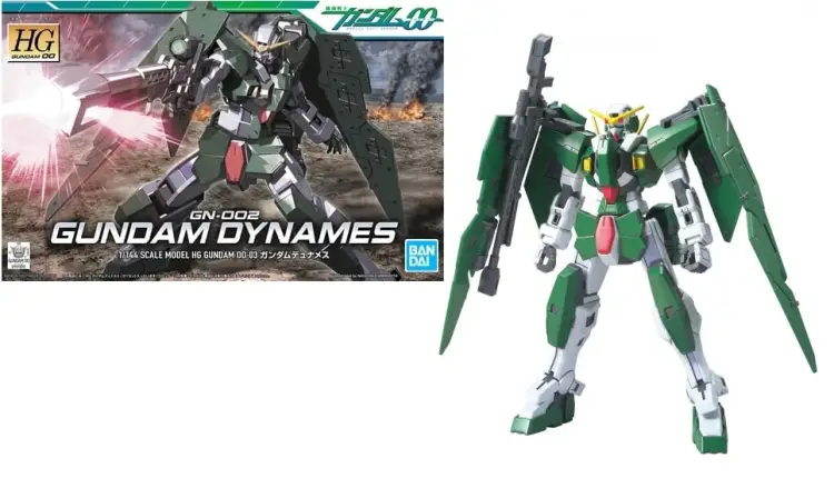 GUNDAM - HG 1/144 Arios Gundam Dynames GN-002 - Zestaw modelarski
