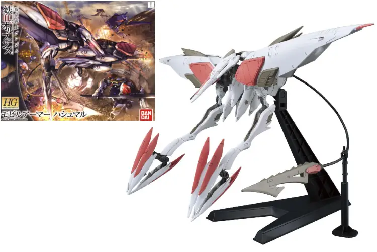 GUNDAM - IBO HG 1/144 Mobile Armor Hashmal - Zestaw modelarski - 15 cm