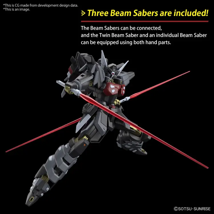 GUNDAM - HG 1/144 Black Knight Squad Shi-ve.A - Zestaw modelarski
