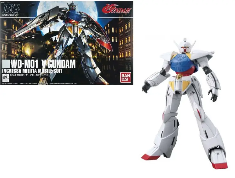 GUNDAM - Zestaw modelarski HGCC 1/144 WD-M01 A Gundam