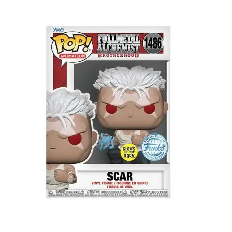 Funko POP! Fullmetal Alchemist - Scar (GITD) #1486