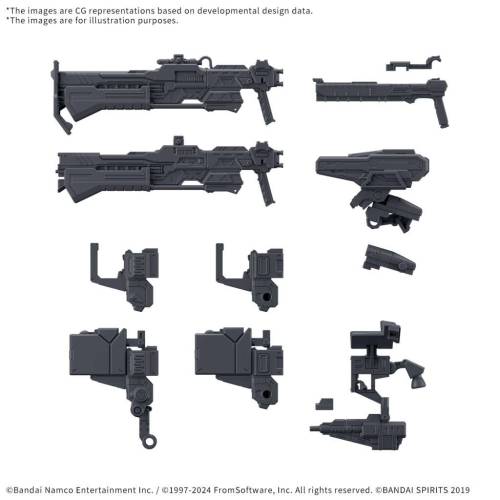 GUNDAM - 30MM OPTION PARTS SET ARMORED CORE - Zestaw modelarski