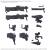 GUNDAM - 30MM OPTION PARTS SET ARMORED CORE - Zestaw modelarski