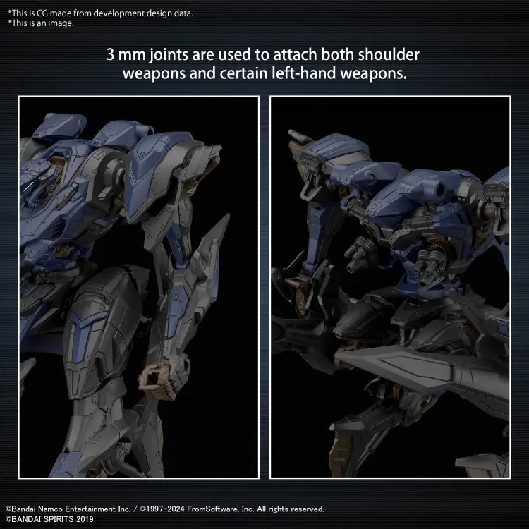 ARMORED CORE VI - Schneider Night Heron/40E Steel Haze - Zestaw modelarski